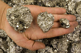 COCADA Golden Pyrite Rough - Raw Natural Fools Gold Crystals