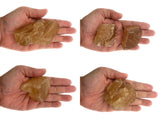 Honey Calcite Rough Stones from Mexico - Premium Grade - Large - 1.75” to 2.75” Average