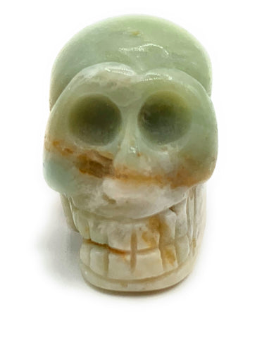 1 pc. of Amazonite Carved Skull Figurine
