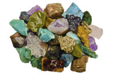 3 lbs Rough Madagascar 17-Stone Mix with 30 Page Stone Info Book