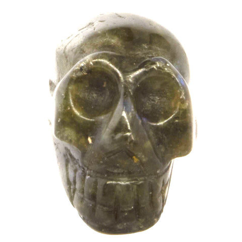 1 pc. of Labradorite Carved Skull Figurine