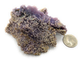 Beautiful Grape Agate Cluster from Indonesia - Also Known As Botryoidal Purple Chalcedony - GA007
