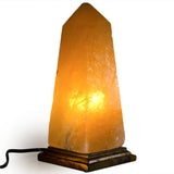Natural Himalayan Obelisk Shaped Salt Lamp.
