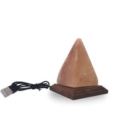 Copy of Natural Mini Himalayan USB LED Salt Lamp - Pyramid